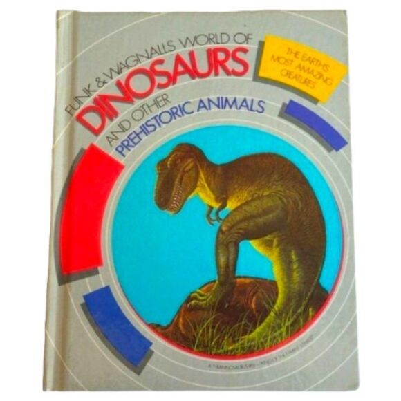 Vintage Funk and Wagnalls World of Dinosaurs and Other Prehistoric Animals - Picture 1 of 8